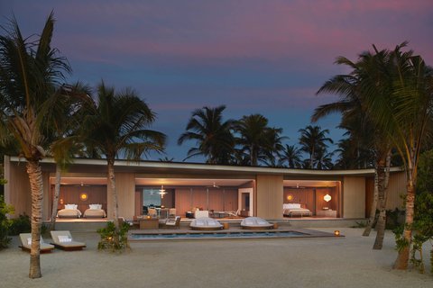 Villa de dos dormitorios en la playa