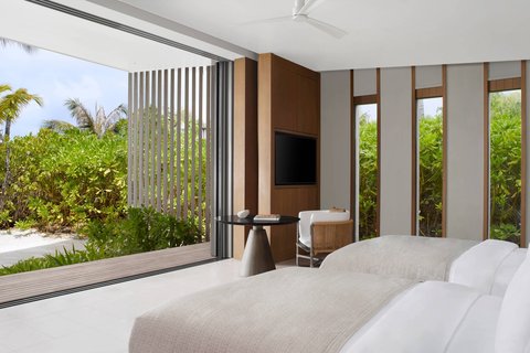 Two-Bedroom Beach Pool Villa - Twin/Twin Bedroom