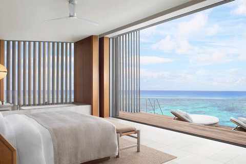 Two-Bedroom Water Villa - Master Bedroom