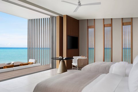 Two-Bedroom Water Villa - Twin/Twin Bedroom