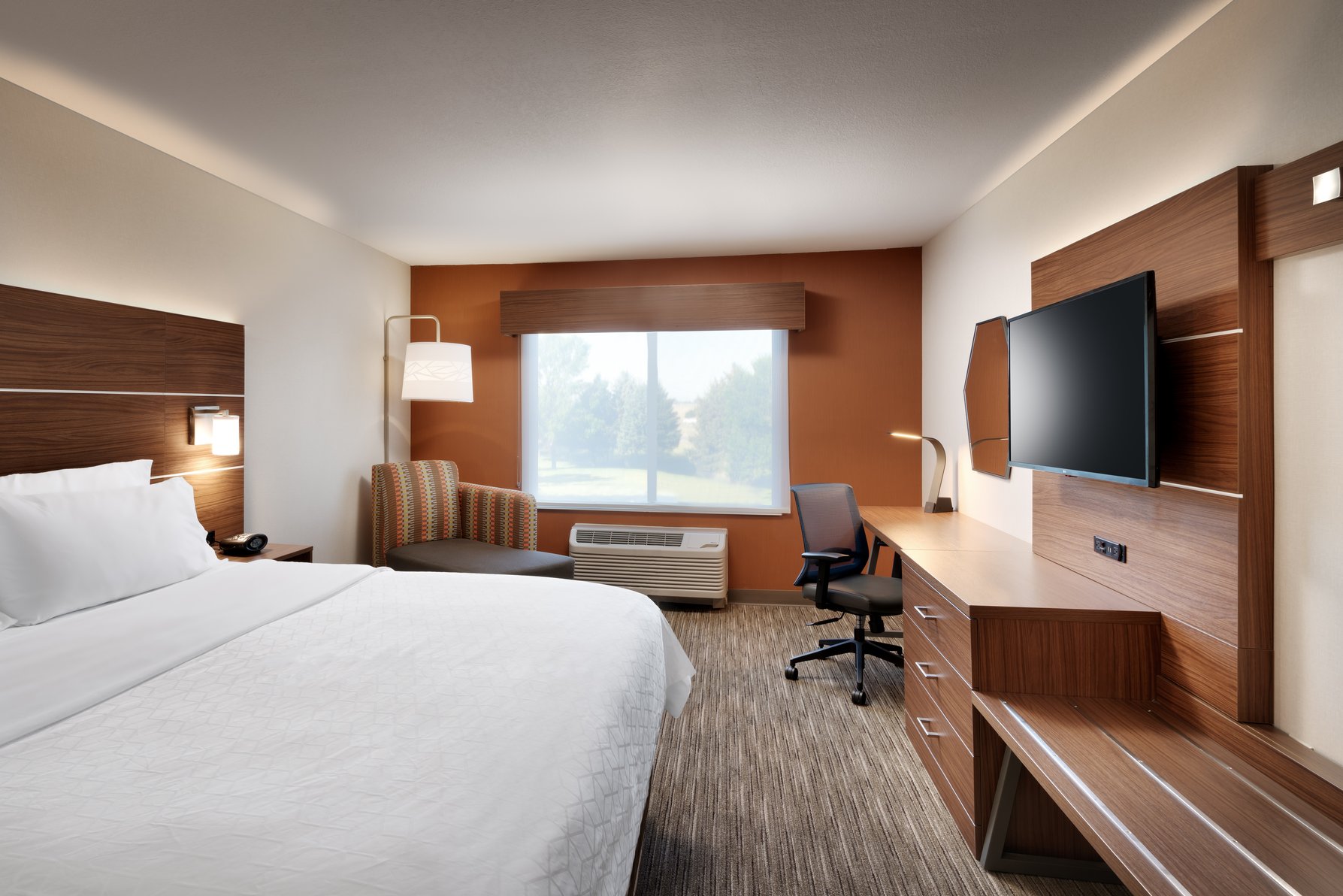 Holiday Inn Express Billings East Room Type - 1 Kng Stndrd Comm Mobil Acc Roll In Shwr