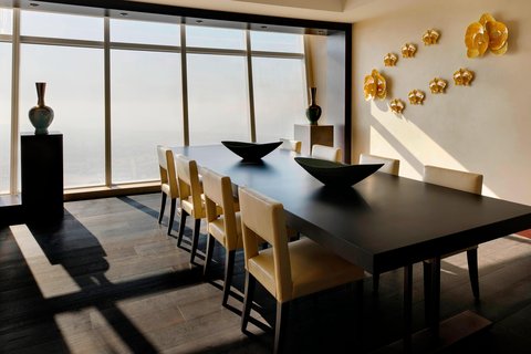 Comedor de la suite Penthouse