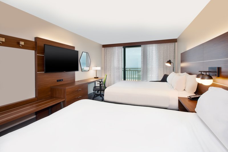 TWO QUEEN BEDS OCEANFRONT NONSMOKING
