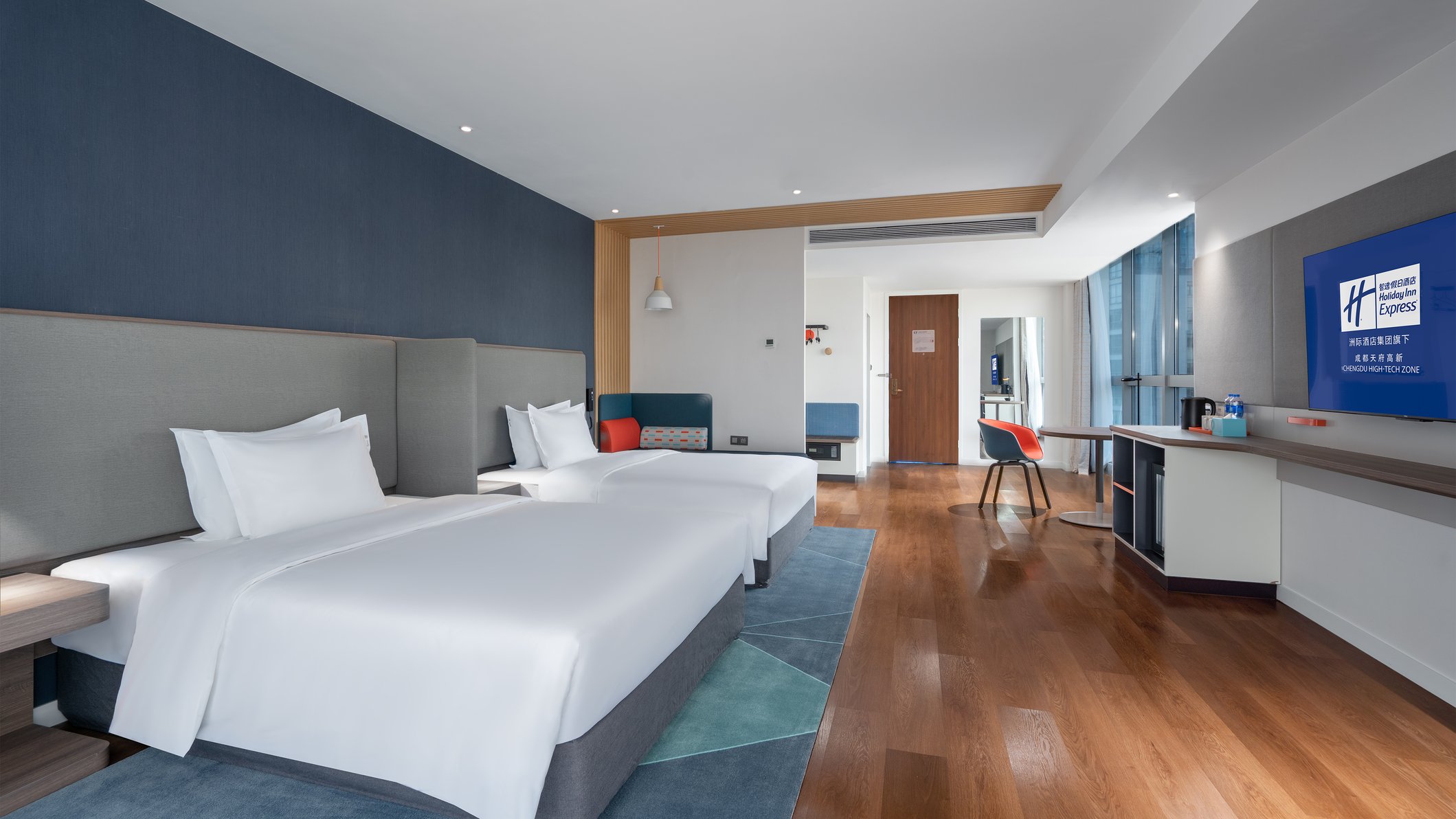 Holiday Inn Express CHENGDU HIGH-TECH ZONE Room Type - 2 Queen Standard Extra Floor Space