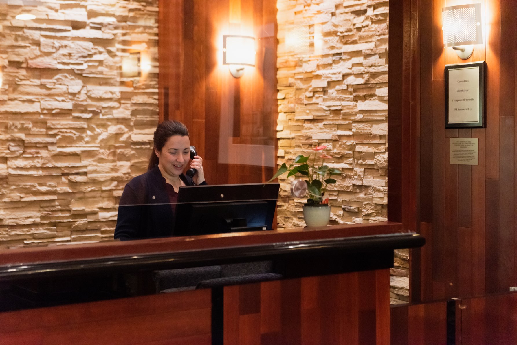 The Front Desk where expert and friendly staff are ready to help.