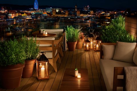 The Roof Bar Area