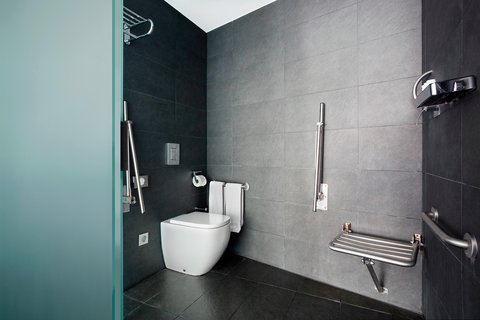 Accessible Bathroom - Roll-In Shower