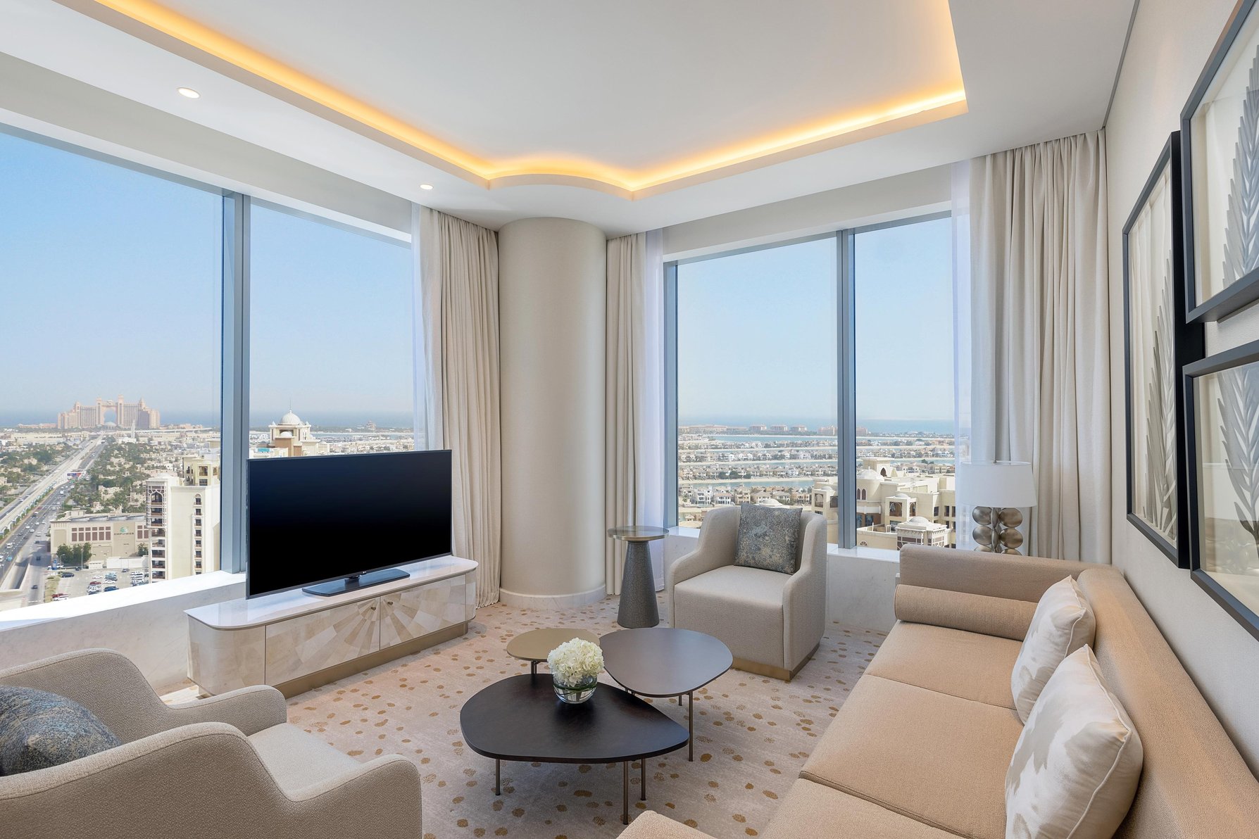 The St. Regis Dubai, The Palm Room Type - Grand Deluxe Suite, Suite, 1 King, Sea view, High floor
