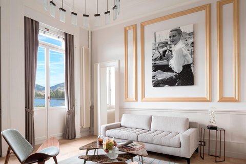 Suite Presidencial Grace Kelly - Sala de estar