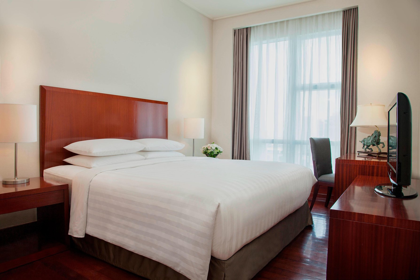 Marriott Executive Apartments Mayflower Room Type - Executive, 2 Bedroom Suite, Bedroom 1: 1 King, Bedroom 2: 1 Queen, City view, High floor Marriott Executive Apartments Mayflower Room Type - Executive, 2 Bedroom Suite, Bedroom 1: 1 King, Bedroom 2: 1 Queen, City view, High floor
