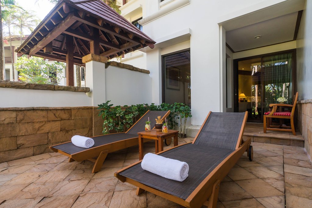 JW Marriott Phuket Resort & Spa Room Type - Grande Terrace, Guest room, 2 Double, Ground floor, Garden access, Terrace