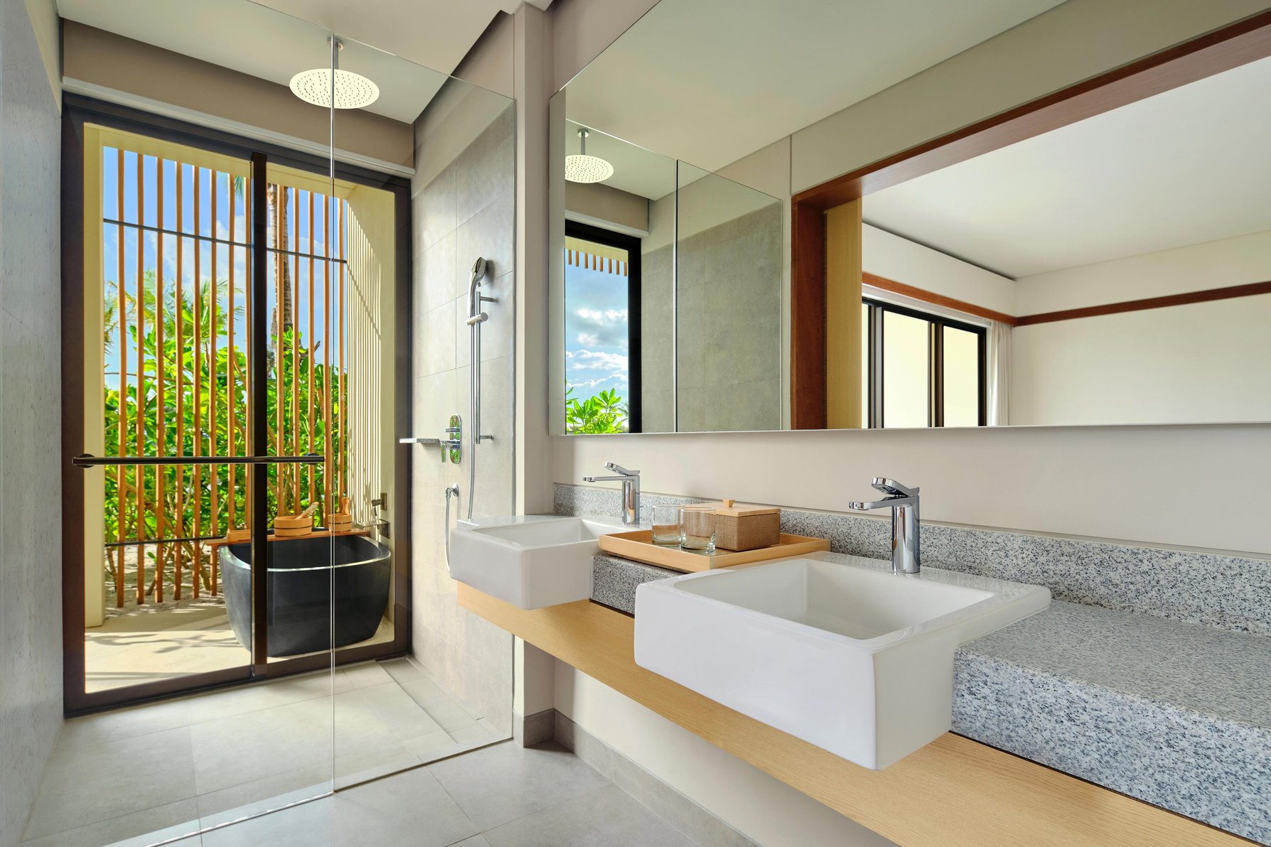 Sheraton Belitung Resort Room Type - Garden View, Guest room, 2 Twin, Garden view, Balcony