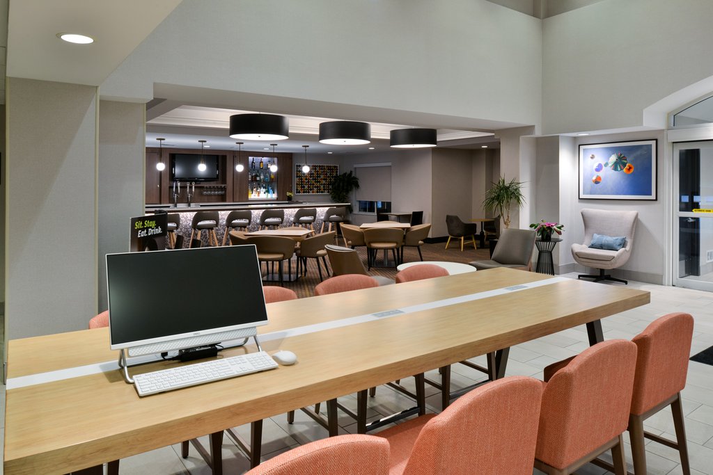 Beautiful lobby Complete with 24hr Business Center