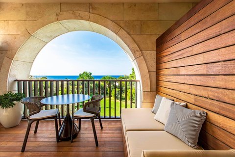 View from Deluxe Sea Room