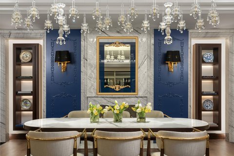 The Ritz-Carlton Suite Table in Living Room