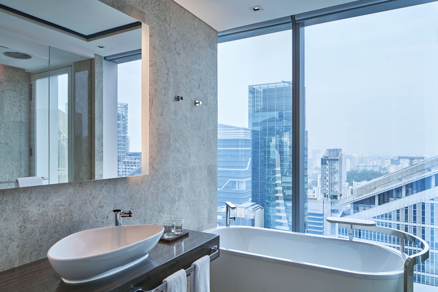 The Westin Singapore Room Type - Club lounge access, Guest room, 2 Double, High floor