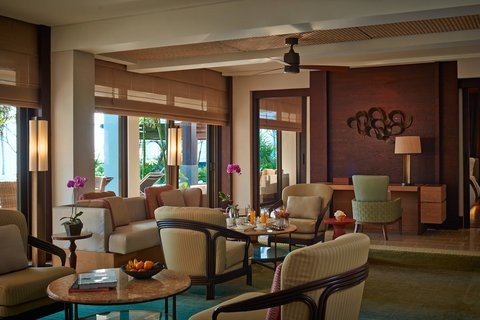 Living Room of Two-Bedroom The Ritz-Carlton Suite
