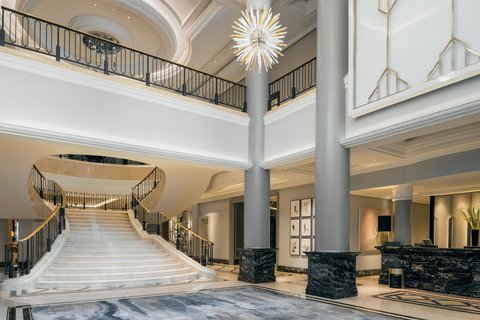 Lobby Area with Grand Staircase