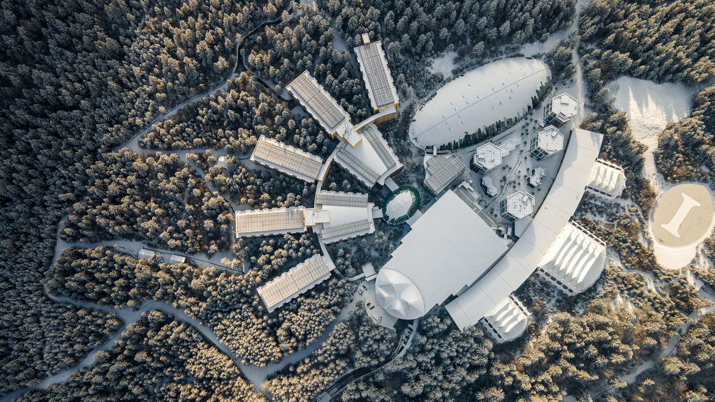 Winter Snow in Paradise