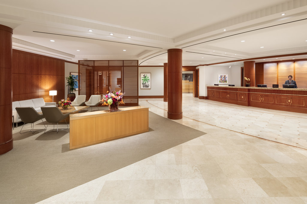 The Front Desk where expert and friendly staff are ready to assist