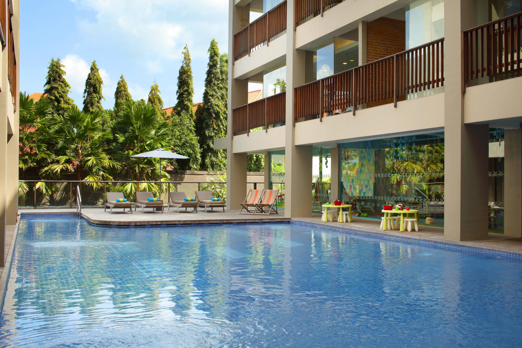 Four Points by Sheraton Bali, Kuta Room Type - Family Guest Room, Guest room, 2 Double