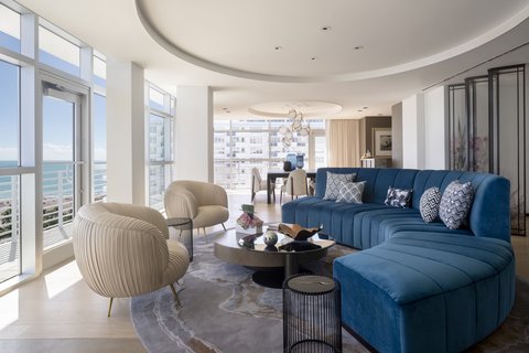 The Ritz-Carlton Suite Living Room
