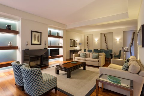 Living Room, 3 Bedroom Residences