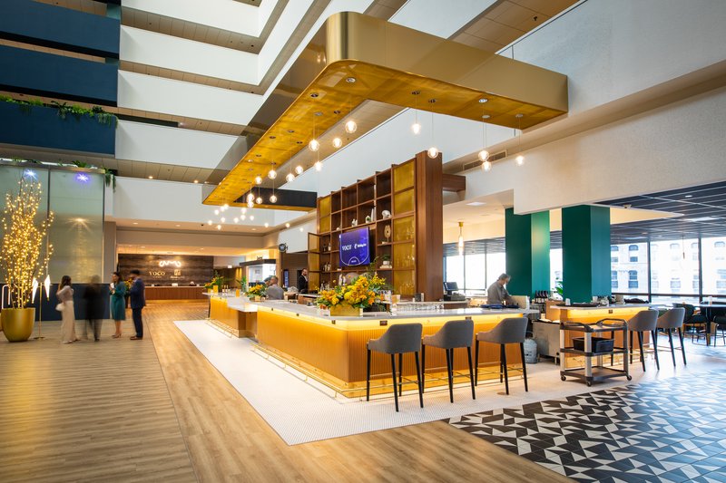Our sparkling feature bar is located on the 15th floor