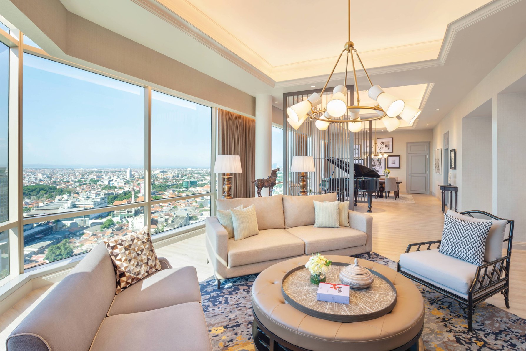 JW Marriott Surabaya Room Type - Chairman Suite, Executive lounge access, 2 Bedroom Suite, Bedroom 1: 1 King, Bedroom 2: 2 Twin JW Marriott Surabaya Room Type - Chairman Suite, Executive lounge access, 2 Bedroom Suite, Bedroom 1: 1 King, Bedroom 2: 2 Twin