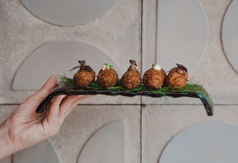 Croquetas de la abuela de Txema · SABA Bar & Bodega