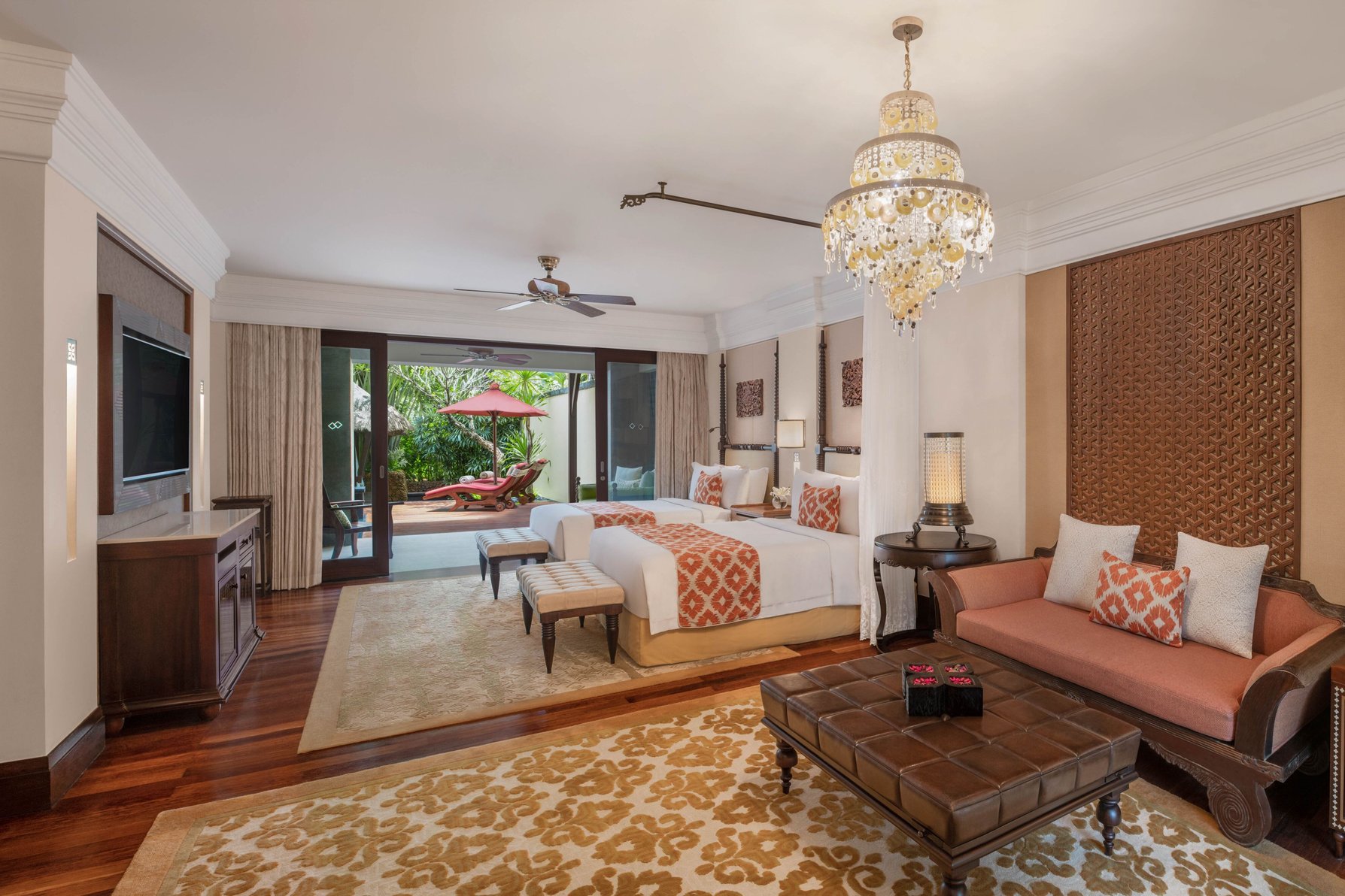 The St. Regis Bali Resort Room Type - St Regis Pool Suite, 1 Bedroom Suite, 2 Double, Garden view, Private pool