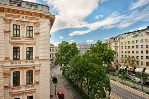 Suite Albertina - Vista desde el balcón