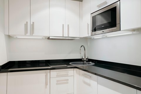 Kitchenette in Moser or Presidential Suite
