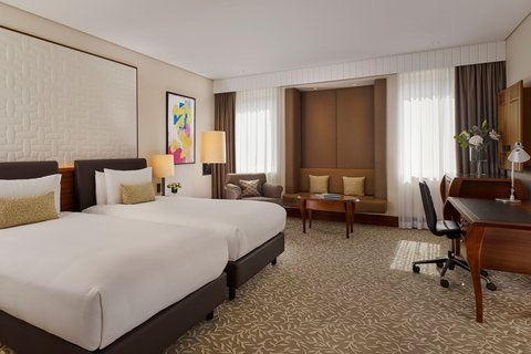 Gästezimmer mit zwei Twinsize-Betten