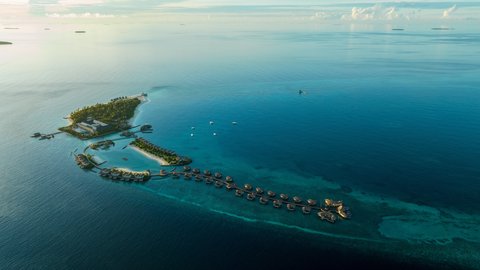 Ariel view of the resort