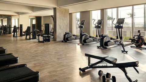 Get an adrenaline boost in the state-of-the-art gym