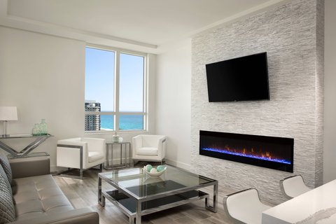 Penthouse Condominium - Living Room
