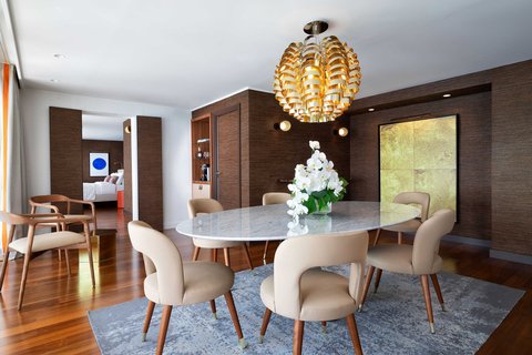 Dining in room