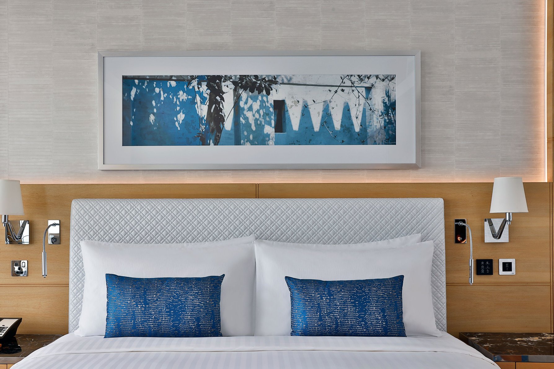 Marriott Resort Palm Jumeirah Room Type - Palm Deluxe King, Guest room, 1 King, Sofa bed, Balcony