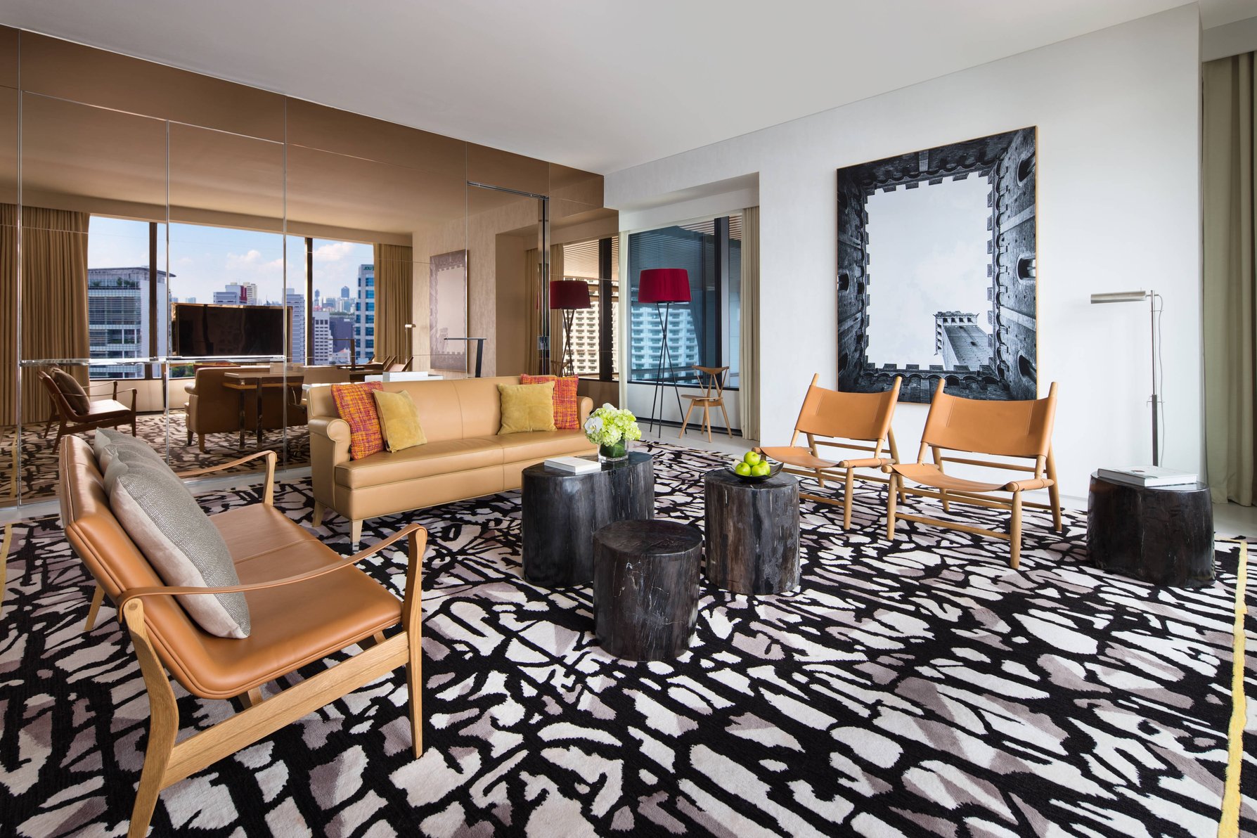 JW Marriott Hotel Singapore South Beach Room Type - Executive lounge access, 1 Bedroom Larger Suite, 1 King
