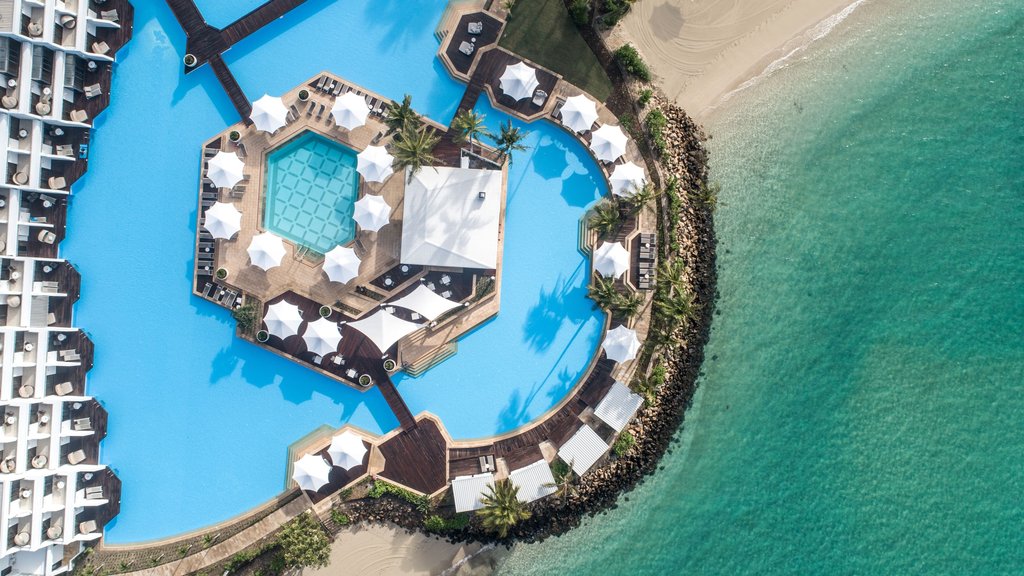 Aerial view of Hayman Pool