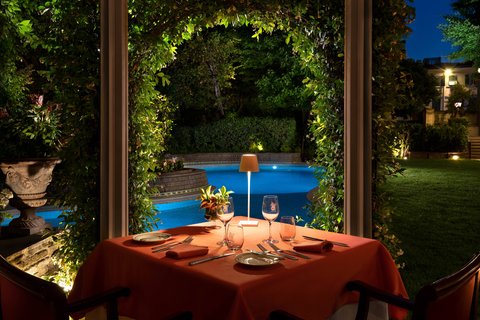 Jardín del Harry's Bar - Mesa