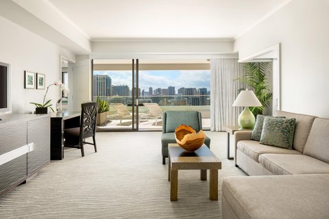 Penthouse Skyline Living Room