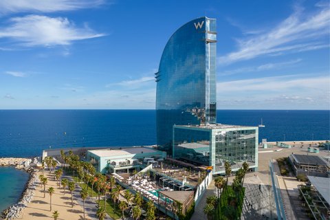 W Barcelona left angled view.