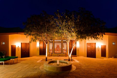 Emirates Villa Courtyard