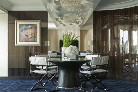 The Blue Suite Dining Area