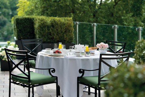 Breakfast on The Garden Suite Terrace