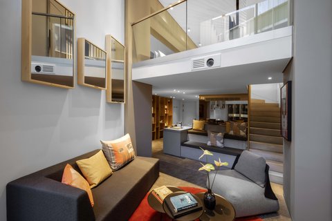 Marvelous Exchange One-Bedroom Bi-Level Loft