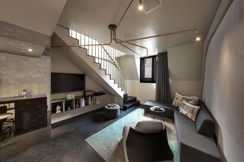 Marvelous Bank One-Bedroom Bi-Level Loft