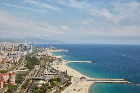 Primera línea de playa en Barcelona